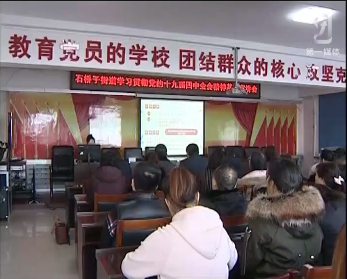 高新区认真学习贯彻四中全会精神
