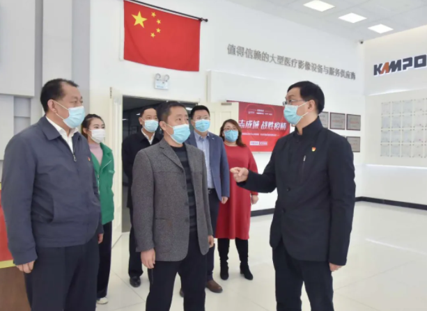 姜小林在高新区调研“三抓三促”和疫情防控工作时强调：坚定信心 奋力拼搏 共同打响中国药都品牌