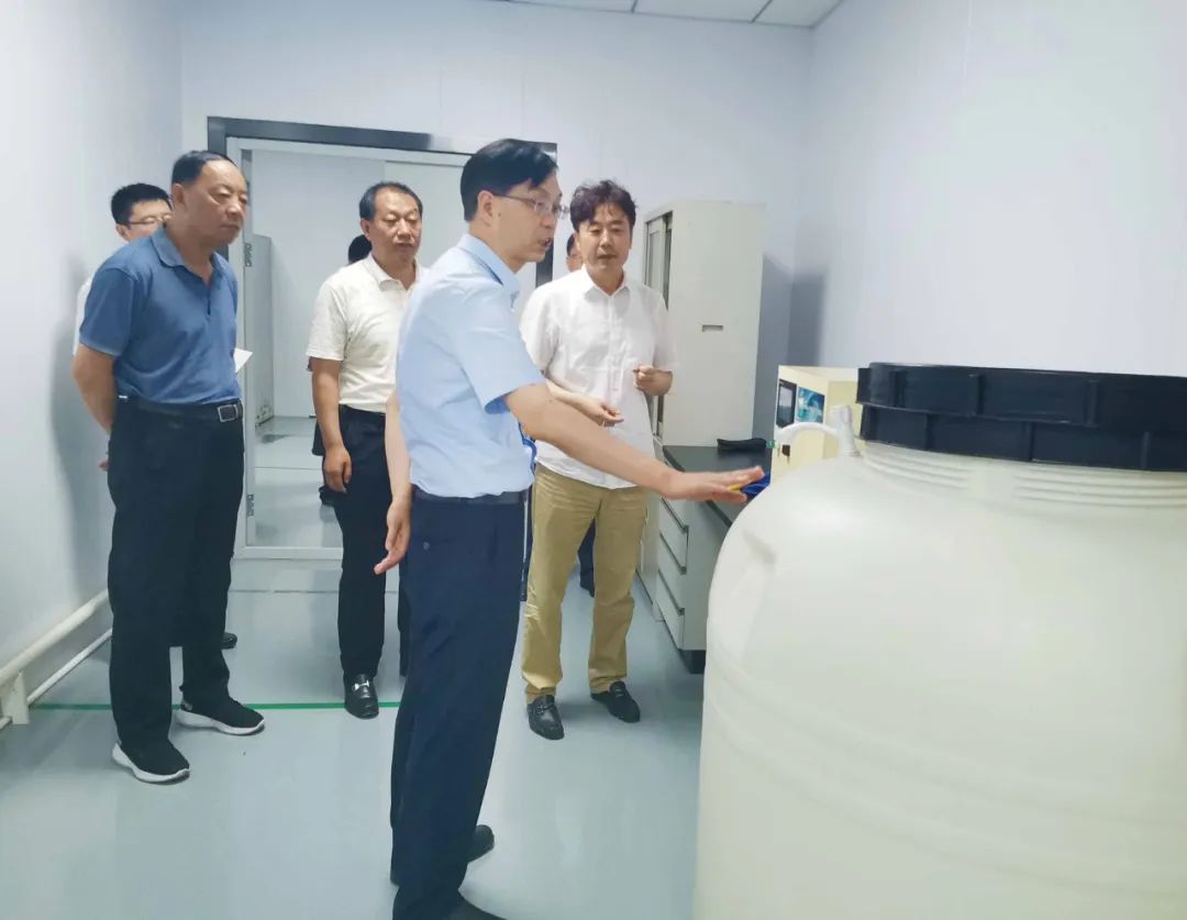 姜小林到高新区调研绿色健康产业发展情况