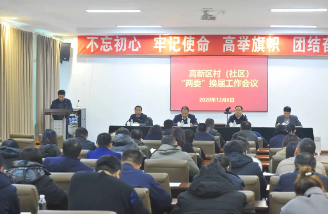 高新区召开村（社区）“两委”换届工作会议
