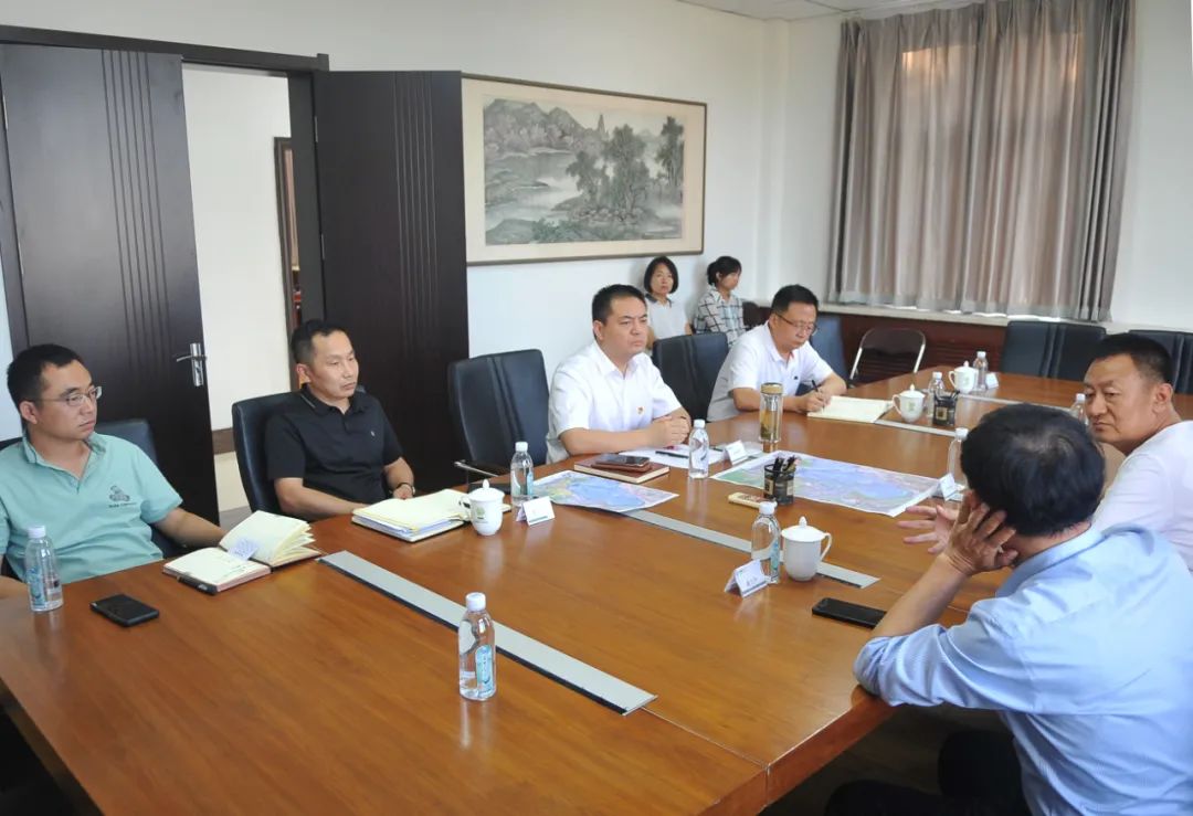 【药都要闻】张宏斌与辽宁壹立方砂业有限责任公司董事长张双成一行进行座谈