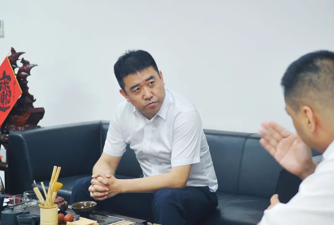 【药都要闻】张宏斌一行拜访朝阳银行本溪分行行长吴大为