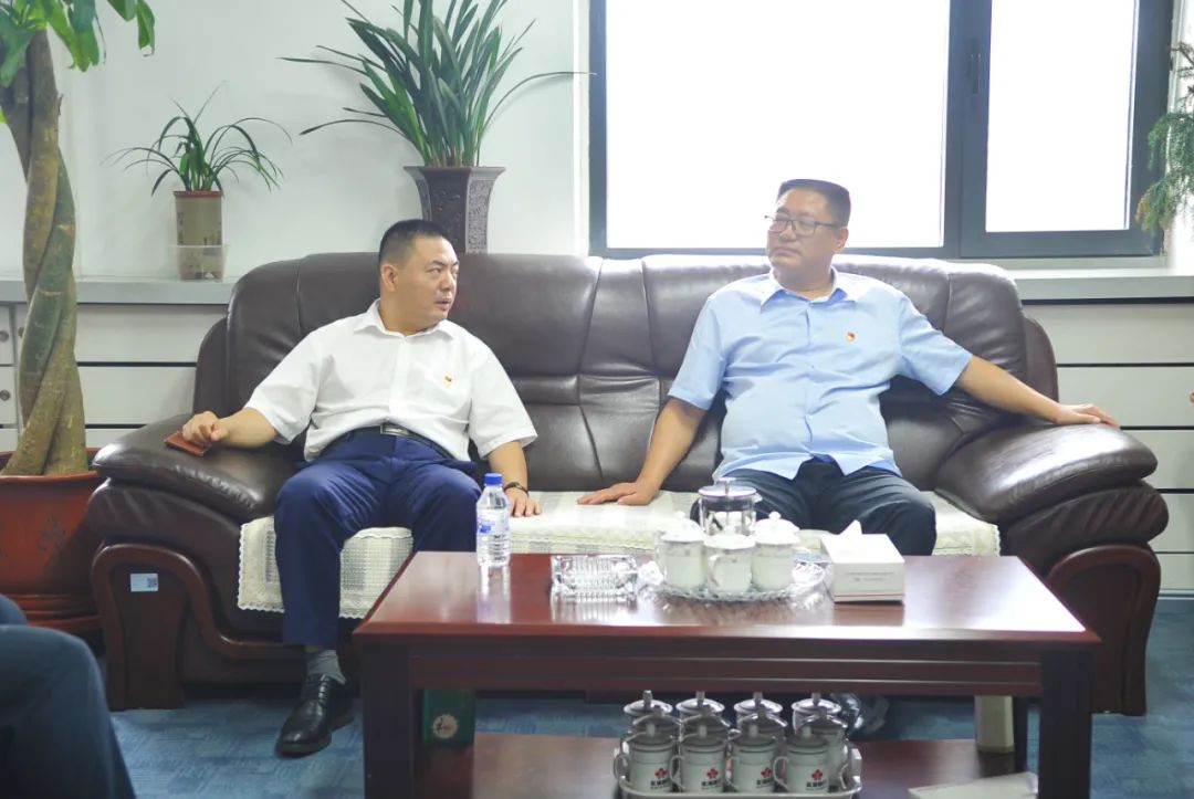 【药都要闻】张宏斌一行拜访本溪银行党委书记张弢