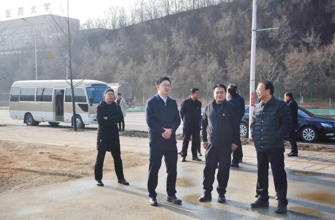 【药都要闻】市委常委、市纪委书记、市监委代理主任朱海涛一行到高新区调研
