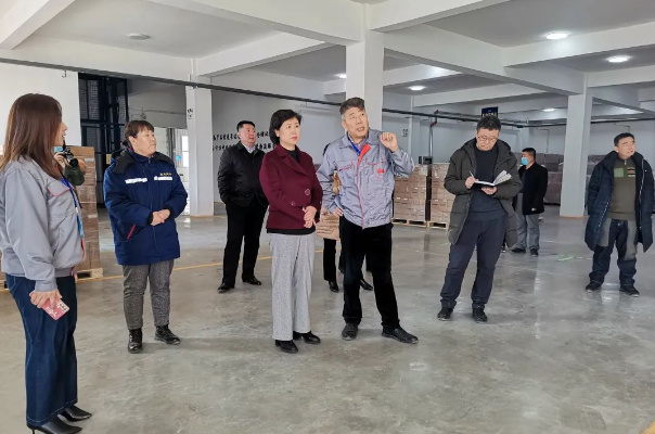 【开展“六个年”活动】方颖在晟麦实业调研时指出：高新区产业发展一靠品牌二靠企业三靠产品