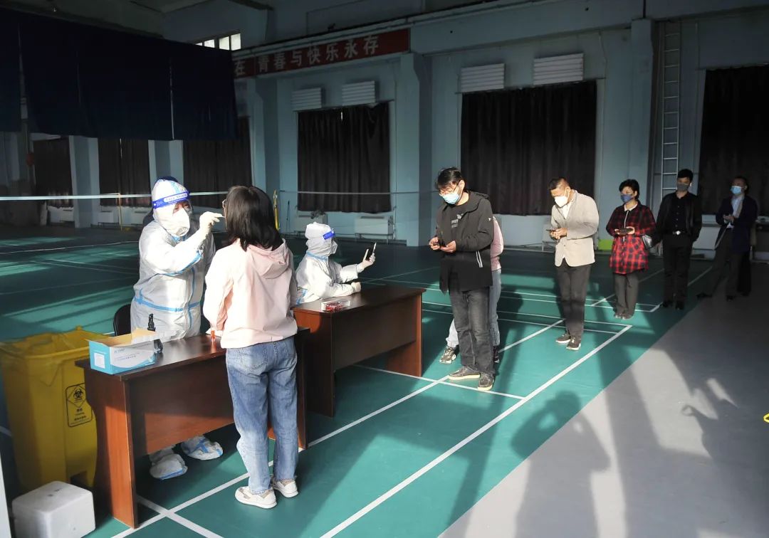 【疫情防控】本溪高新区完成区域核酸检测工作