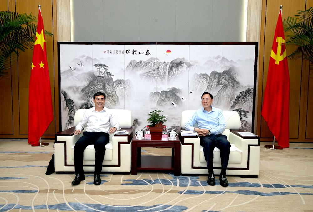 【药都要闻】市委书记吴澜带队到中国通用技术集团座谈交流