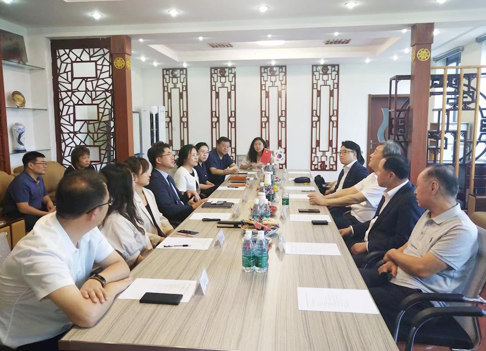 【药都要闻】韩中交流协会会长金容德一行到高新区考察调研