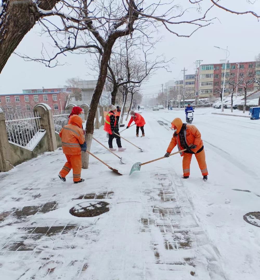【药都要闻】以雪为令 闻雪而动 高新区积极组织除雪保畅通
