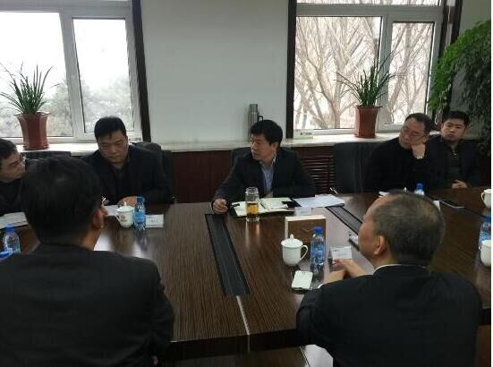 副市长杨军生会见千山制药和海凭医疗负责人