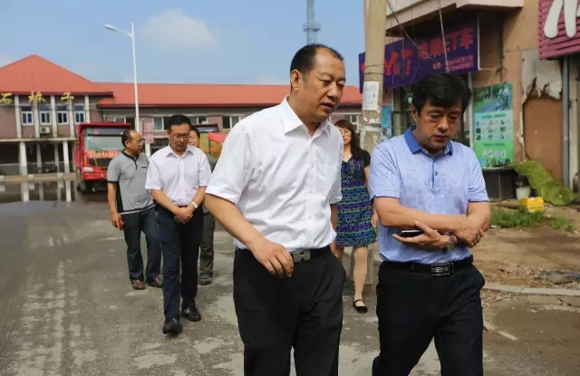 吴世民到高新区督导检查防汛工作