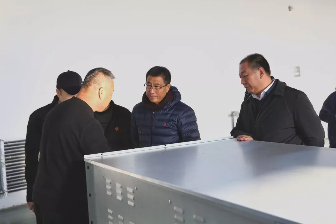 高巍到高新区调研企业经营发展情况